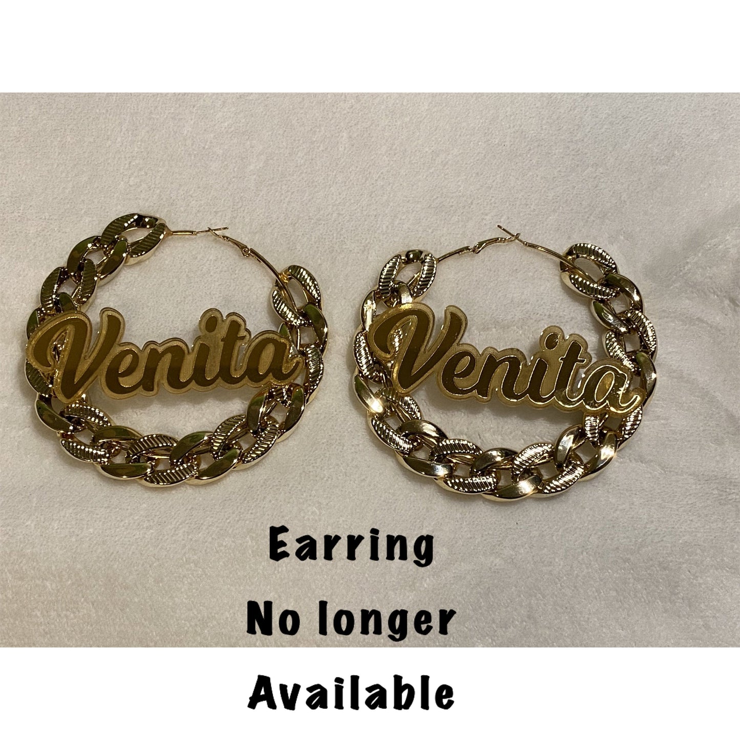 Custom Name Earrings
