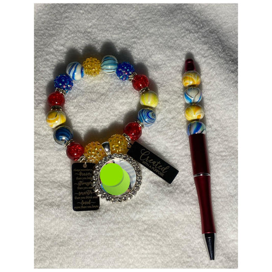 Custom Photo Beaded Bracelet