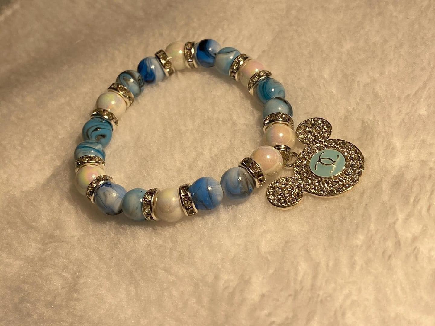 Custom Beaded Charm Bracelets