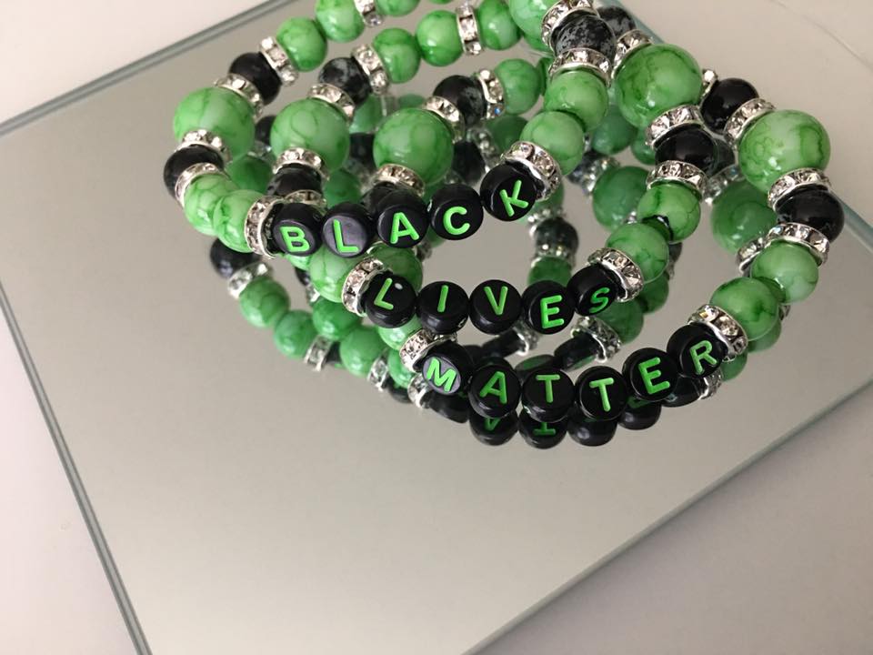 Custom Word Beaded Charm Bracelets