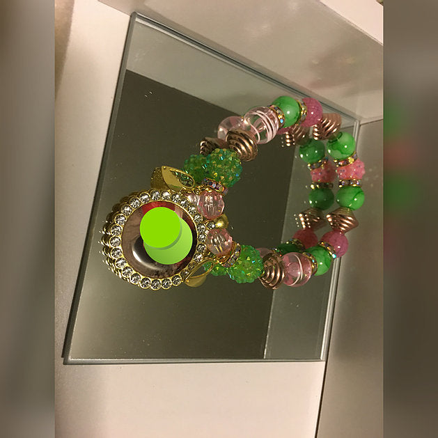 Custom Photo Beaded Bracelet