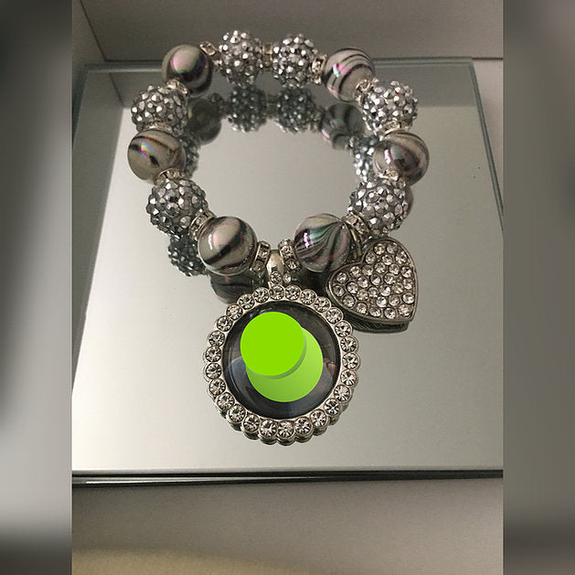 Custom Photo Beaded Bracelet