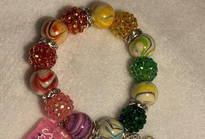 Custom Beaded Charm Bracelets