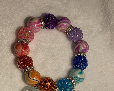 Custom Beaded Charm Bracelets